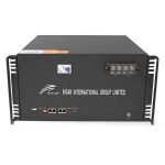 Акумуляторна батарея Ritar LiFePO4 51.2V 150Ah 7680Wh BMS100A@16S для монтажу у стійку ( 495 x423 х 265 ) Q1 - Зображення 4