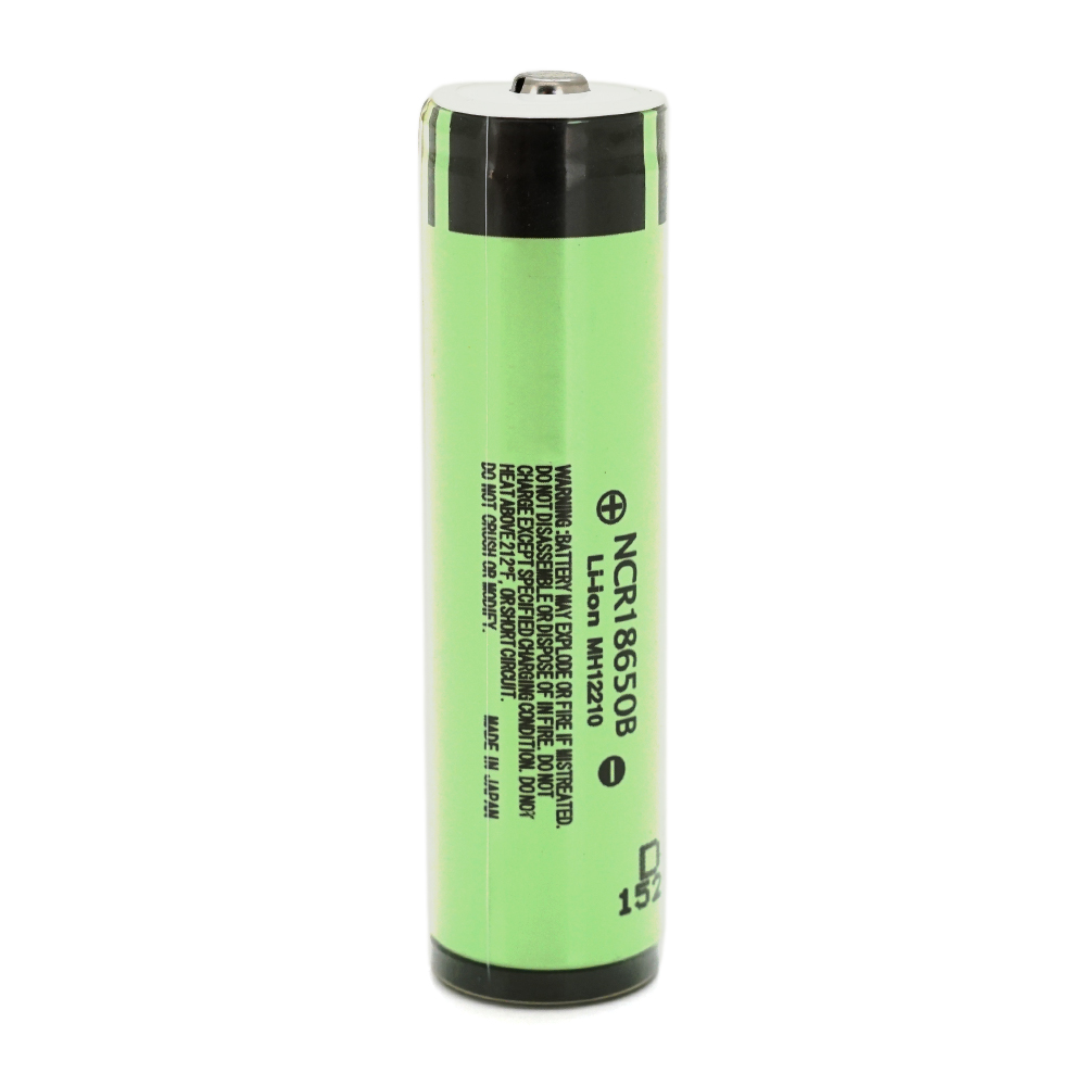 18780 Акумулятор 18650 Li-Ion Panasonic NCR18650B Protected, 3400mAh, 6.8A, 4.2 / 3.6 / 2.5V, 2 шт. в упаковці, ціна за 1 шт. - Зображення 1