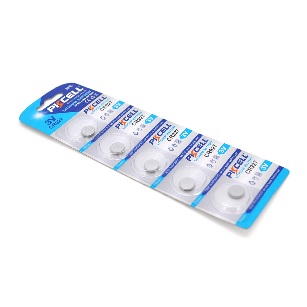 21795 Батарейка літієва PKCELL CR927, 5 шт у блістері (упак.100 штук) ціна за блист. Q30 - Зображення 1