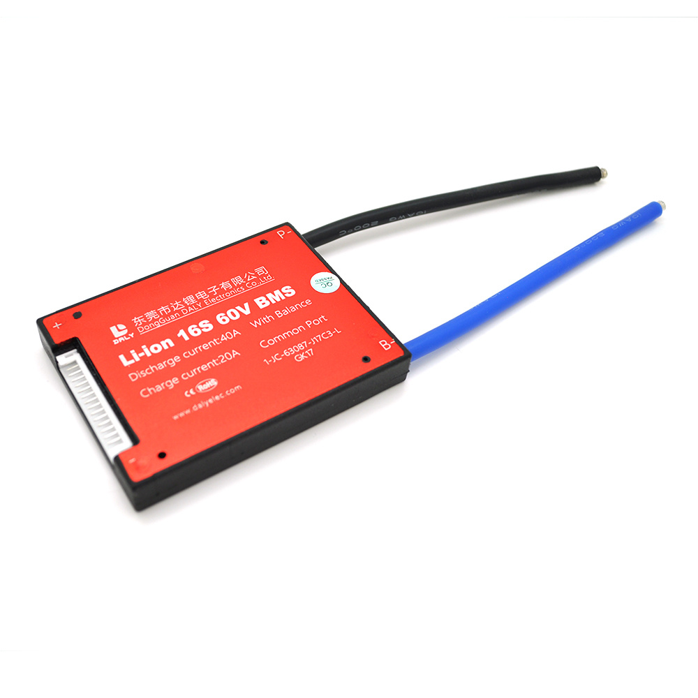 23771 BMS плата DaLy Li-ion 60V 16S 20 / 40A - Зображення 1