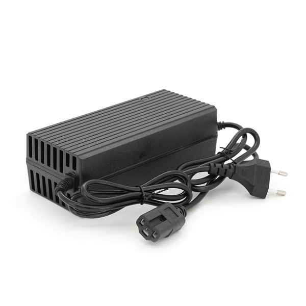 Зарядний пристрій для акумуляторів Li-ion 48V,3A(54.6V),13S,штекер Triangle plug (T-tipe / IEC / C13 N+L-),BOX