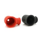 Набір захисних ковпачків червоний+чорний для АКБ під болт, ціна за пару 30mm*20mm*22mm - Зображення 3