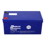 Акумуляторна батарея ORBUS CG12200 GEL 12 V 200 Ah (522 х 238 х 222) Blue 62 kg Q1 / 24 - Зображення 2