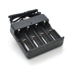 Зарядний пристрій універсальний MS-404A, 4 канали, LED інд., підтримує Li-ion 18650, Box