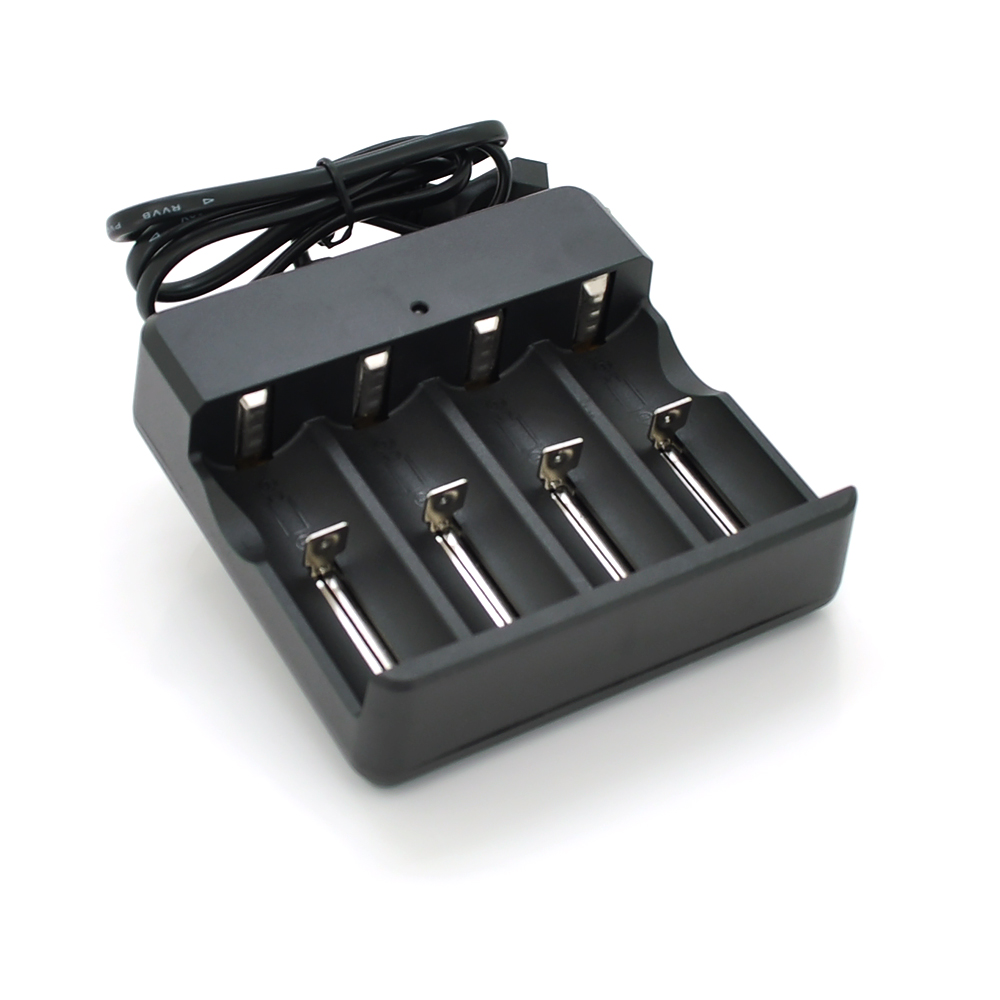 29221 Зарядний пристрій універсальний MS-404A, 4 канали, LED інд., підтримує Li-ion 18650, Box - Зображення 1