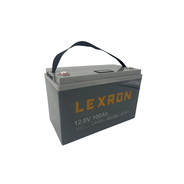 Акумуляторна батарея Lexron LiFePO4 12,8V 100Ah 1280Wh(40 / 40A) ( 330 x 171 x 220) , 11kgQ1