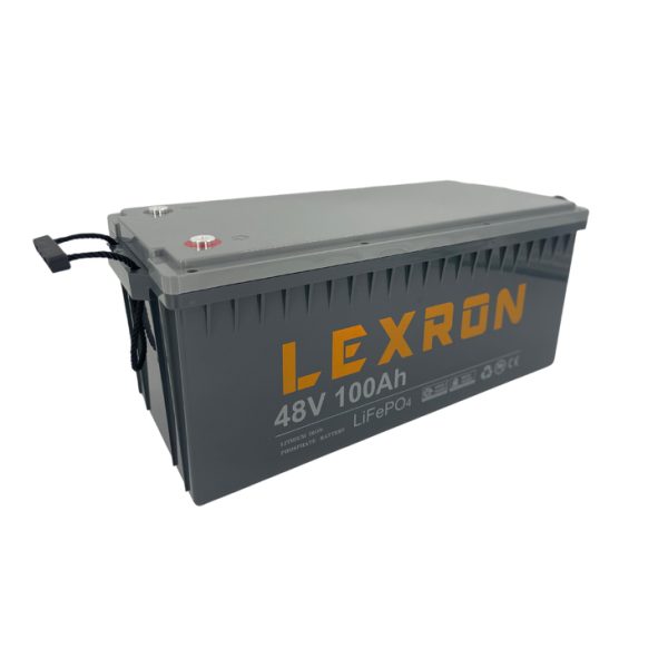 Акумуляторна батарея Lexron LiFePO4 48V 100Ah 4800Wh(40 / 50A)( 522 x 238 x 223), 36kg Q