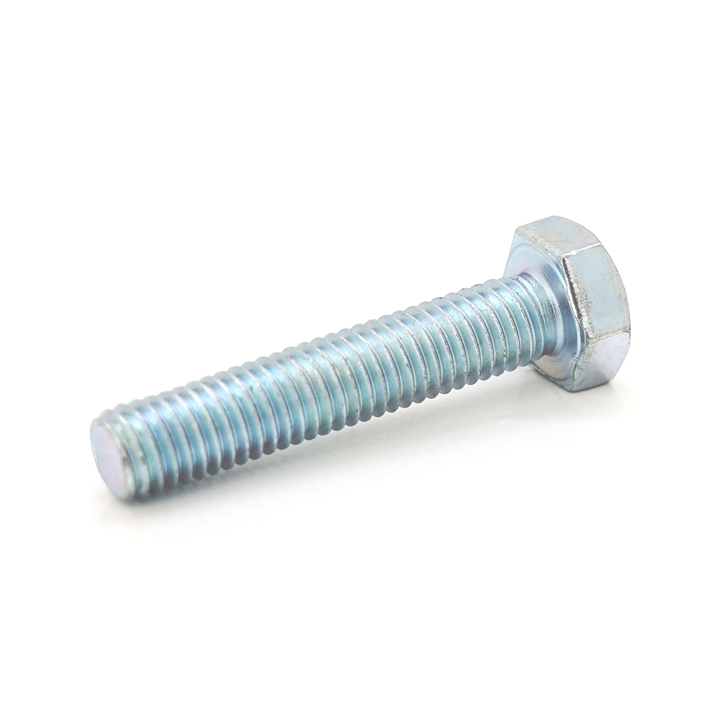 29639 Болт метричний DIN933 М8х40 гол / шестерня. клас 5,8 ЦП - Зображення 1