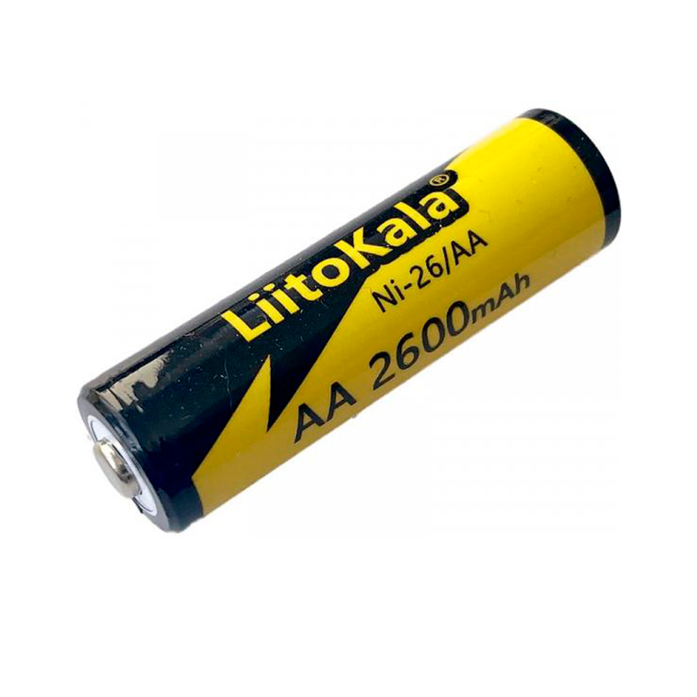 29724 Акумулятор LiitoKala Ni-26 / AA 1.2V AA 2600mAh NiMH Rechargeable Battery, 4 штуки в shrink, ціна за shrink - Зображення 1