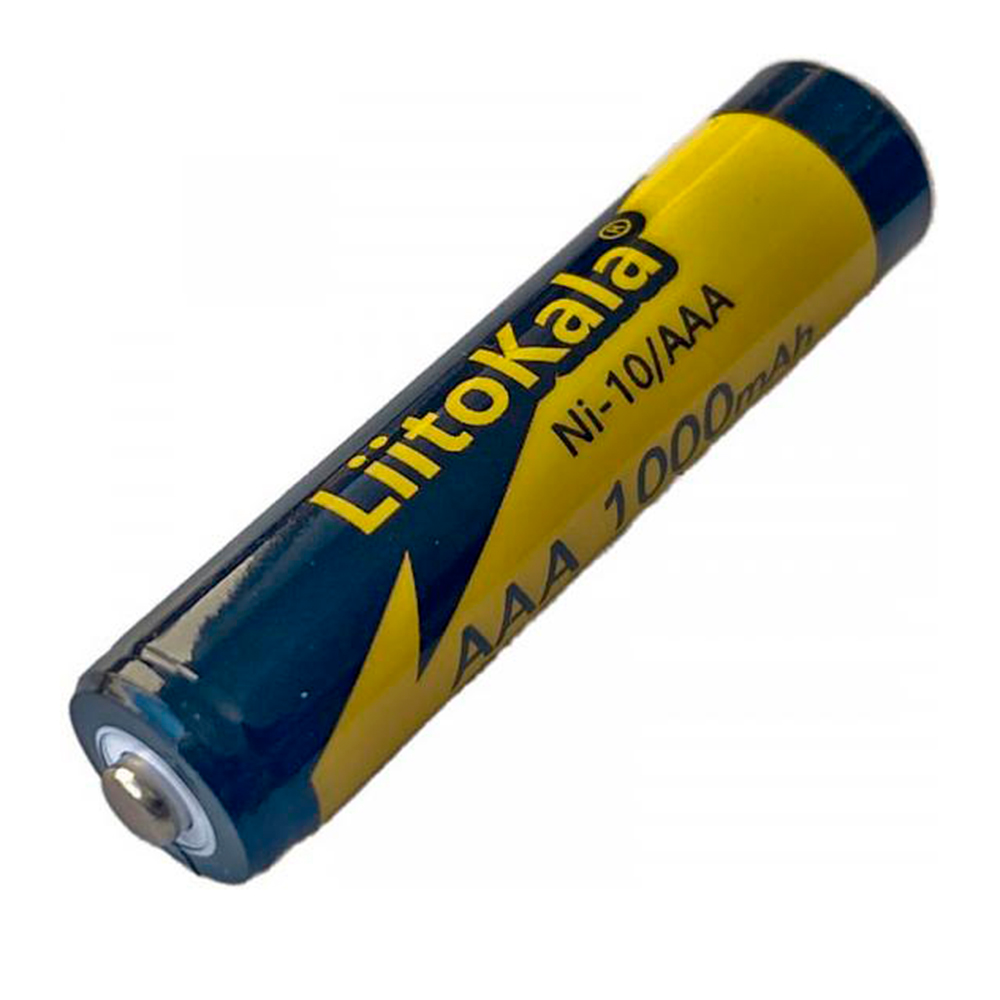 29725 Акумулятор LiitoKala Ni-10 / AAA 1.2V AAA 1000mAh NiMH Rechargeable Battery, 5 штук у shrink, ціна за shrink - Зображення 1