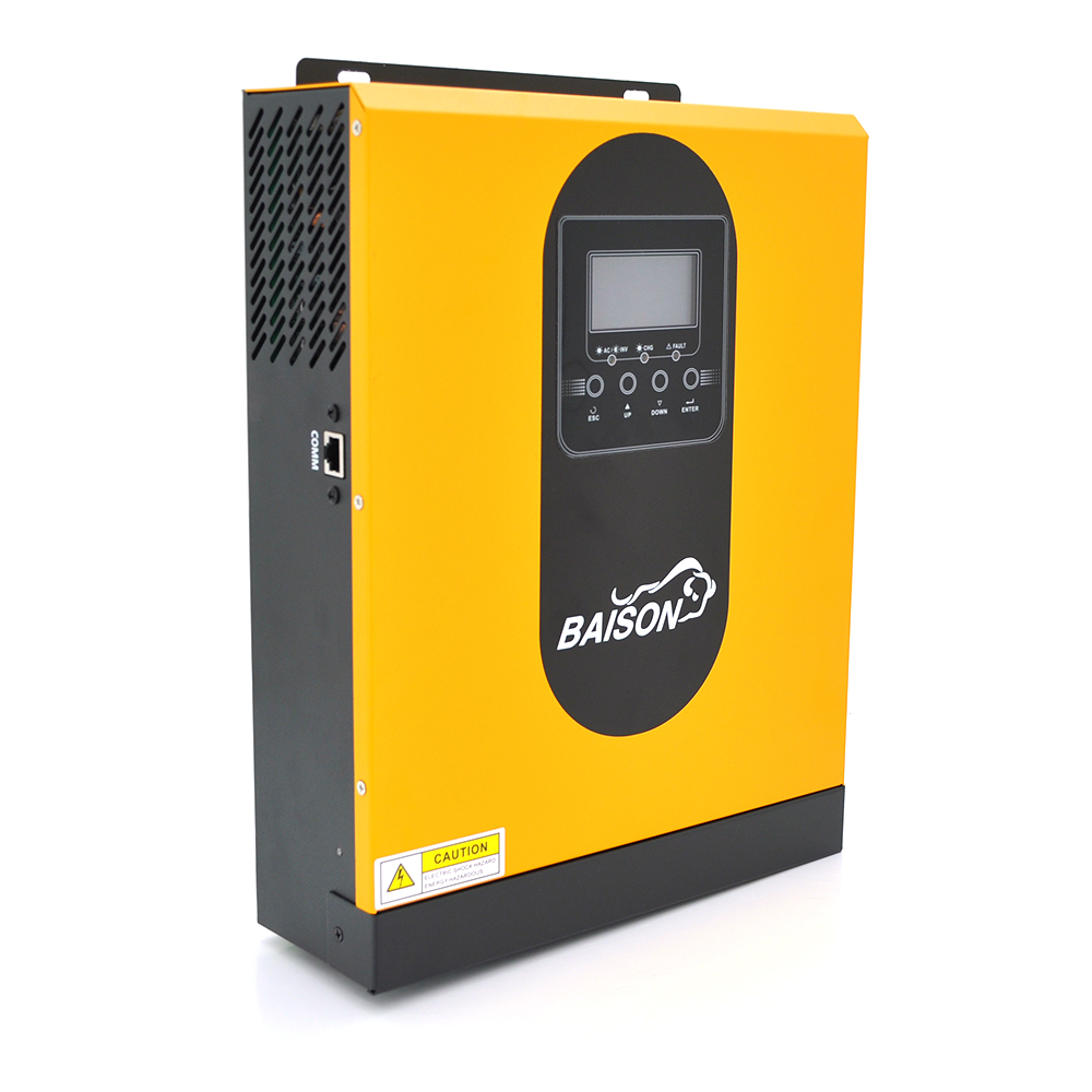 29777 Гібридний інвертор BAISON HPS-1.5-1200W ,1200W, 12V, ток заряда 0-20A, 170-280V, PWM (50А, 50 Vdc) - Зображення 1