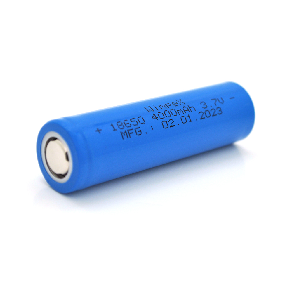 29841 Акумулятор WMP-4000 18650 Li-Ion Flat Top, 1800mAh, 3.7V, Blue - Зображення 1