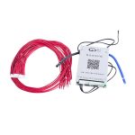 BMS плата JK-BD6A24S8P Li-Ion / LiFePo4 / LTO 7S-24S, 80A, CAN / RS485, 1.2m&Omega;, Bluetooth, Ballance 0.6A + кнопка