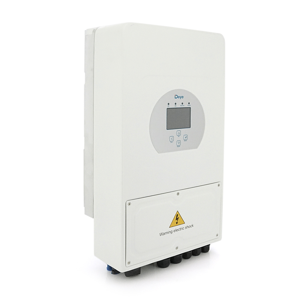 31242 Гібридний інвертор (hybrid) Deye SUN-5K-SG03LP1-EU WI-FI, 5кВт, однофазний, (МРРТ 125-425 / 120А / DC48В)Parallel - Зображення 1
