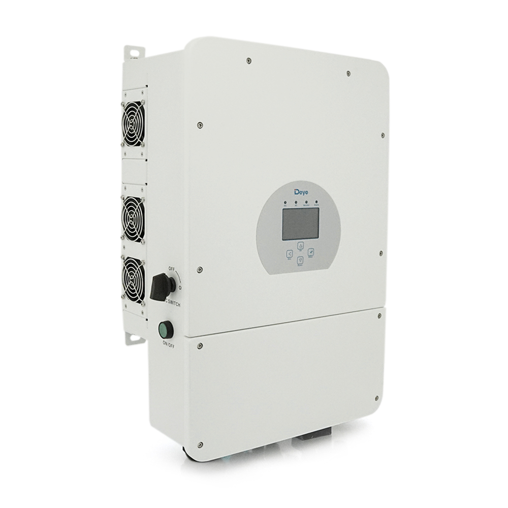 31243 Гібридний інвертор (hybrid) Deye SUN-8K-SG01LP1-EU WI-FI(МРРТ 125-425 / 190А / DC48В )Parallel - Зображення 1