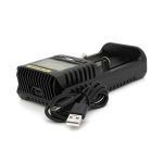 Зарядний пристрій універсальний Nitecore Digicharger UMS2, 2 канали, LCD дисплей, підтримує Li-ion, Ni-MH та Ni-Cd AA (R6), ААA (R03), С (R14) - Зображення 5