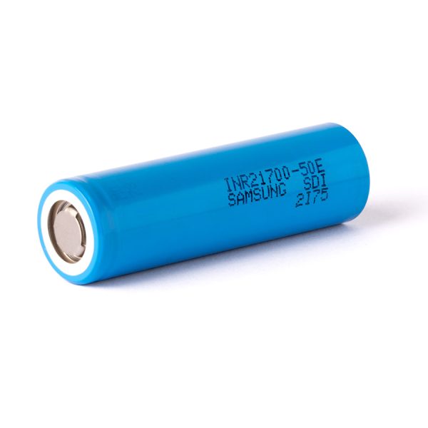 Акумулятор 21700 Li-Ion Samsung INR21700-50E 4900mAh, 10A, 4.2 / 3.6 / 2.5V, Blue