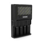 Зарядний пристрій універсальний Nitecore SC4, 4 канали, LCD дисплей, підтримує Li-ion, Ni-MH та Ni-Cd AA (R6), ААA (R03), AAAA, С (R14), 3A - Зображення 3
