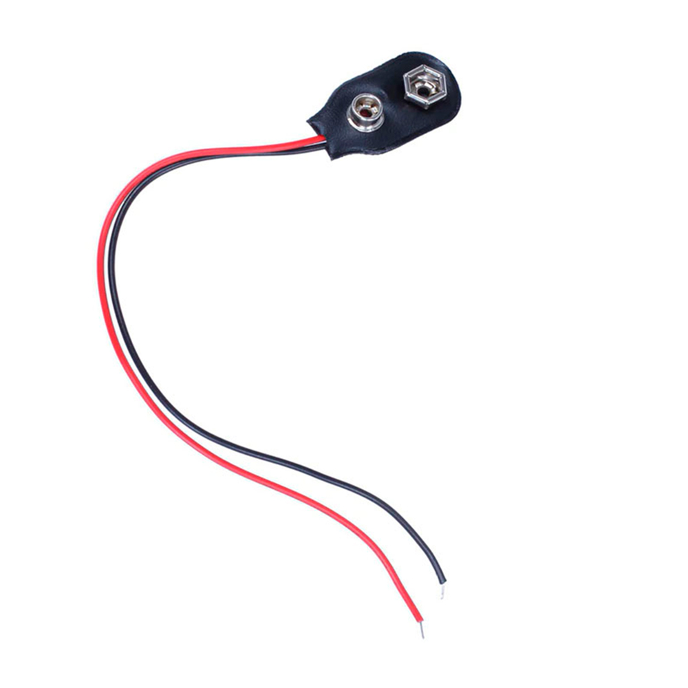 32482 Перехідник 9V крона (кутовий) під пайку - Зображення 1