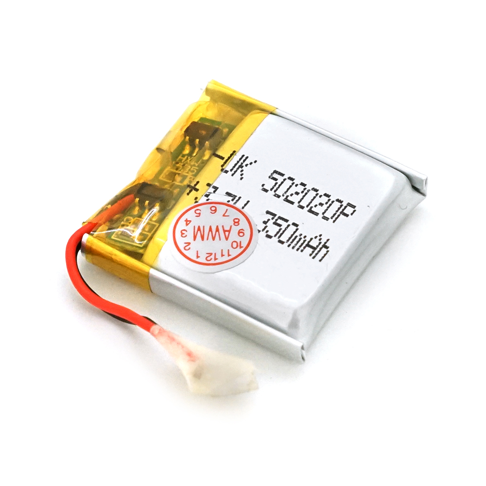 32972 Літій-полімерний акумулятор 5*20*20mm (Li-ion 3.7В 350мА·год) - Зображення 1