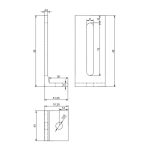 Кронштейн L-образний алюмінієвий (31.3*40*95 / товщина 5 / 4.5) - Зображення 4