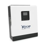 Гібридний інвертор NTOP NTP3000-24, 3000W, 24V, струм заряду 0-70A, 160-275V, ШIM-контролер (50А, 80 Vdc) - Зображення 2