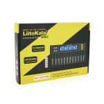 ЗУ універсальне Liitokala Lii-S12, 12+2 каналів, Ni-Mh / Li-ion / LiFePo4 / крона, 220V / 12V, LED+LCD, Box - Зображення 2
