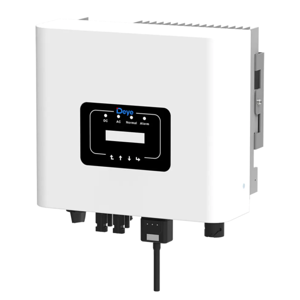 Мережевий сонячний інвертор однофазний (on-grid) Deye SUN-6K-G04, 6кВт, 2 МРРT(70-500V), WiFi, RS485 / RS232, IP65 (330&times;323&times;190mm), 8 кг