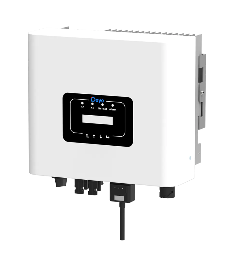 35075 Мережевий сонячний інвертор однофазний (on-grid) Deye SUN-6K-G04, 6кВт, 2 МРРT(70-500V), WiFi, RS485 / RS232, IP65 (330×323×190mm), 8 кг - Зображення 1