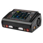 Зарядний пристрій HTRCT400 Pro Duo AC200 / DC400Вт, тип АКБ LiPo, LiHv, Li-ion, NiMh, LiFe, Pb, 3.2&quot; Touch screen, 100*65*140 (мм)