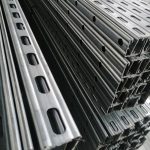 Профіль перфорований оцинкований 41*41*2.5 (довжина 1 профілю 3метри)(ціна за 1 м)