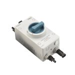 Ручний вимикач, 1000V, 32A, 1St, IP66, вхід верх-низ, Grey