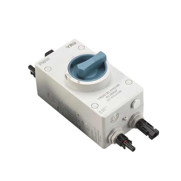 Ручний вимикач, 1000V, 32A, 1St, IP66, вхід верх-низ, Grey