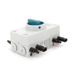 Ручний вимикач Risin, 1000V, 32A, 2St, IP66, вхід ліво-право, Grey - Зображення 4