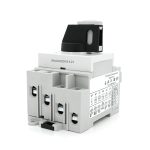 Поворотний вимикач зовнішнього монтажу HGN4-L1-16, DC1000V, 16A, 2P, Grey - Зображення 4