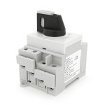 Поворотний вимикач зовнішнього монтажу HGN4-L1-32, DC1000V, 32A, 2P, Grey - Зображення 3