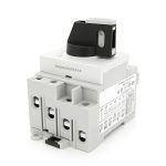 Поворотний вимикач зовнішнього монтажу HGN4-L1-32, DC1000V, 32A, 2P, Grey - Зображення 4