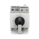 Поворотний вимикач зовнішнього монтажу HGN4-L1-32, DC1000V, 32A, 2P, Grey - Зображення 5