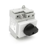 Поворотний вимикач зовнішнього монтажу HGN4-NL1-25, DC1000V, 25A, 4P, IP66, Grey