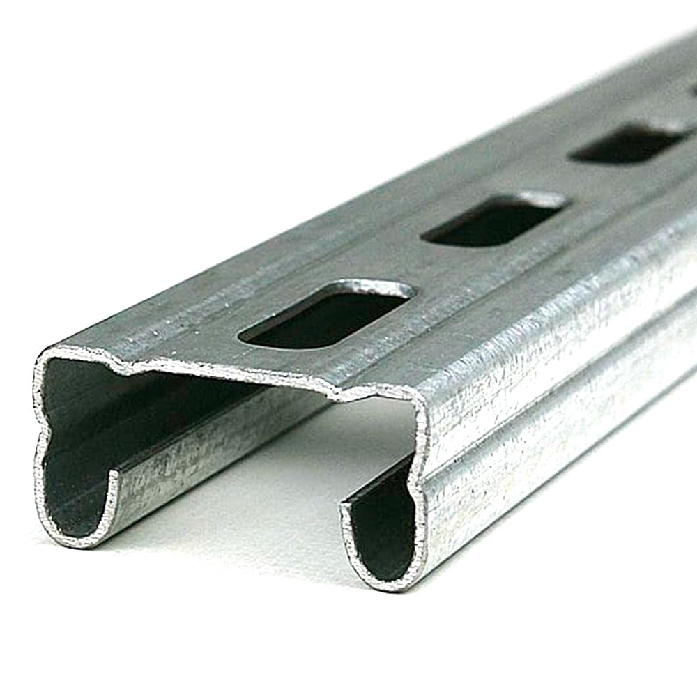 36502 Профіль перфорований оцинкований 21*41*1.5 (довжина 1 профілю 3 метри) ЦІНА ВКАЗАНА ЗА 1 ПРОФІЛЬ - Зображення 1