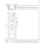 Профіль перфорований оцинкований 21*41*1.5 (довжина 1 профілю 3 метри) ЦІНА ВКАЗАНА ЗА 1 ПРОФІЛЬ - Зображення 2