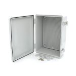 Розподільна коробка, два замки, IP65, ABS, 350х250х150 мм, White - Зображення 3