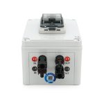 Вимикач навантаження постійного струму для сонячних систем YR1-1, 550V, 32A, IP66, підключення знизу - Зображення 2