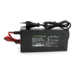 Зарядний пристрій акумуляторів LiFePO4 14.6V,4S,5A, з крокодилами, LED-індикація - Зображення 3