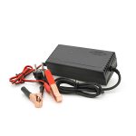 Зарядний пристрій для акумуляторів Li-ion 12V (12,6V),3S,10A, з коркодилами, індикація - Зображення 2