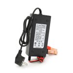 Зарядний пристрій для акумуляторів Li-ion 12V (12,6V),3S,10A, з коркодилами, індикація - Зображення 3