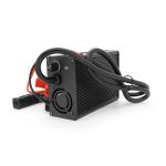 Зарядний пристрій акумуляторів Li-ion 16.8V, 4S, 15A, крокодили, індикація, 135х90х50mm - Зображення 3