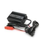 Зарядний пристрій для акумуляторів LiFePo4 36V(43.8V),12S,6A,крокодили,135x90x50mm - Зображення 3