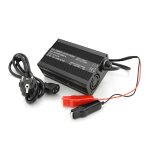 Зарядний пристрій для акумуляторів LiFePo4 48V(58,4V),16S,5A, крокодили,135x90x50mm - Зображення 3