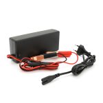 Зарядний пристрій для акумуляторів Li-ion 24V(29,4V),7S,4A, індикація,з крокодилами 172x72x40mm - Зображення 3